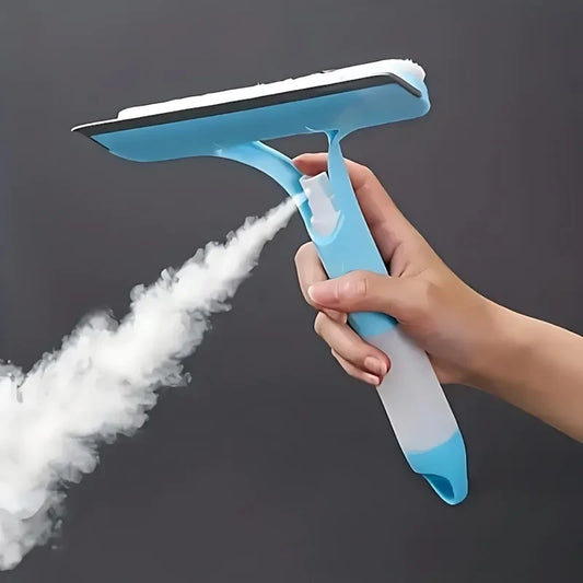 Blue Non-Slip Window Squeegee